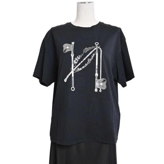 Tシャツ　クリッククラック　コットン　ブラック　42