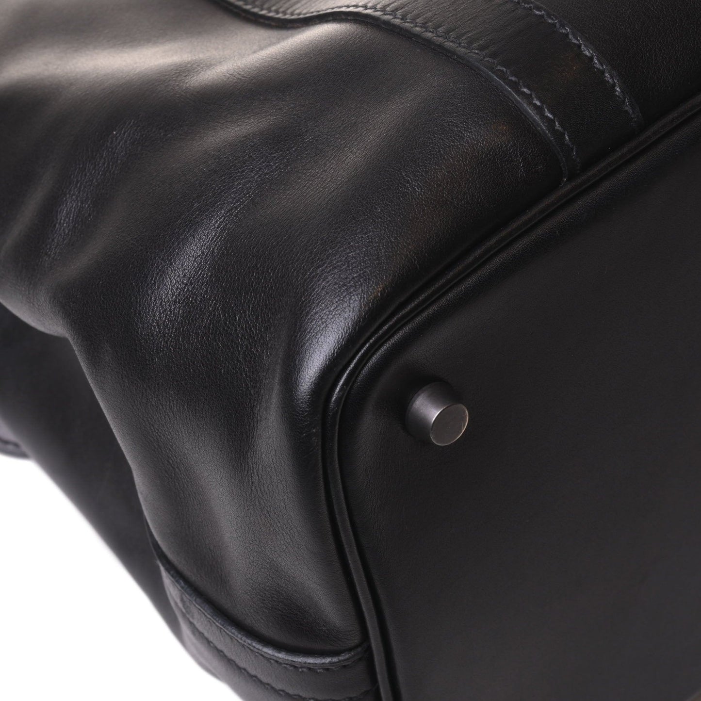 イニシャル　エバーカーフ　ブラック　SS　□D刻印