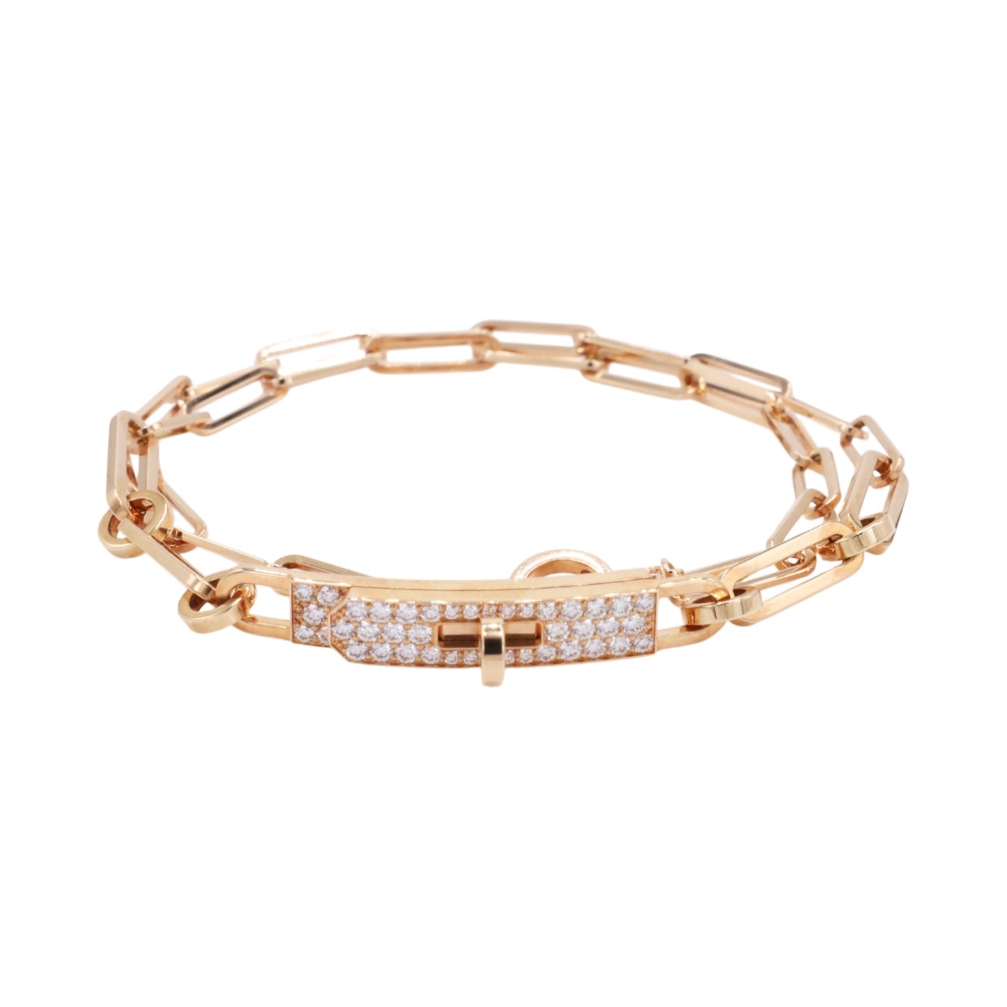 Kelly Chaine Full Diamond Double Chain Bracelet PG
