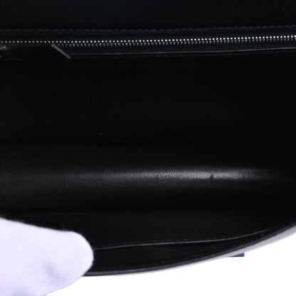 コンスタンス　ボックスカーフ　ブラック　SS　□E刻印