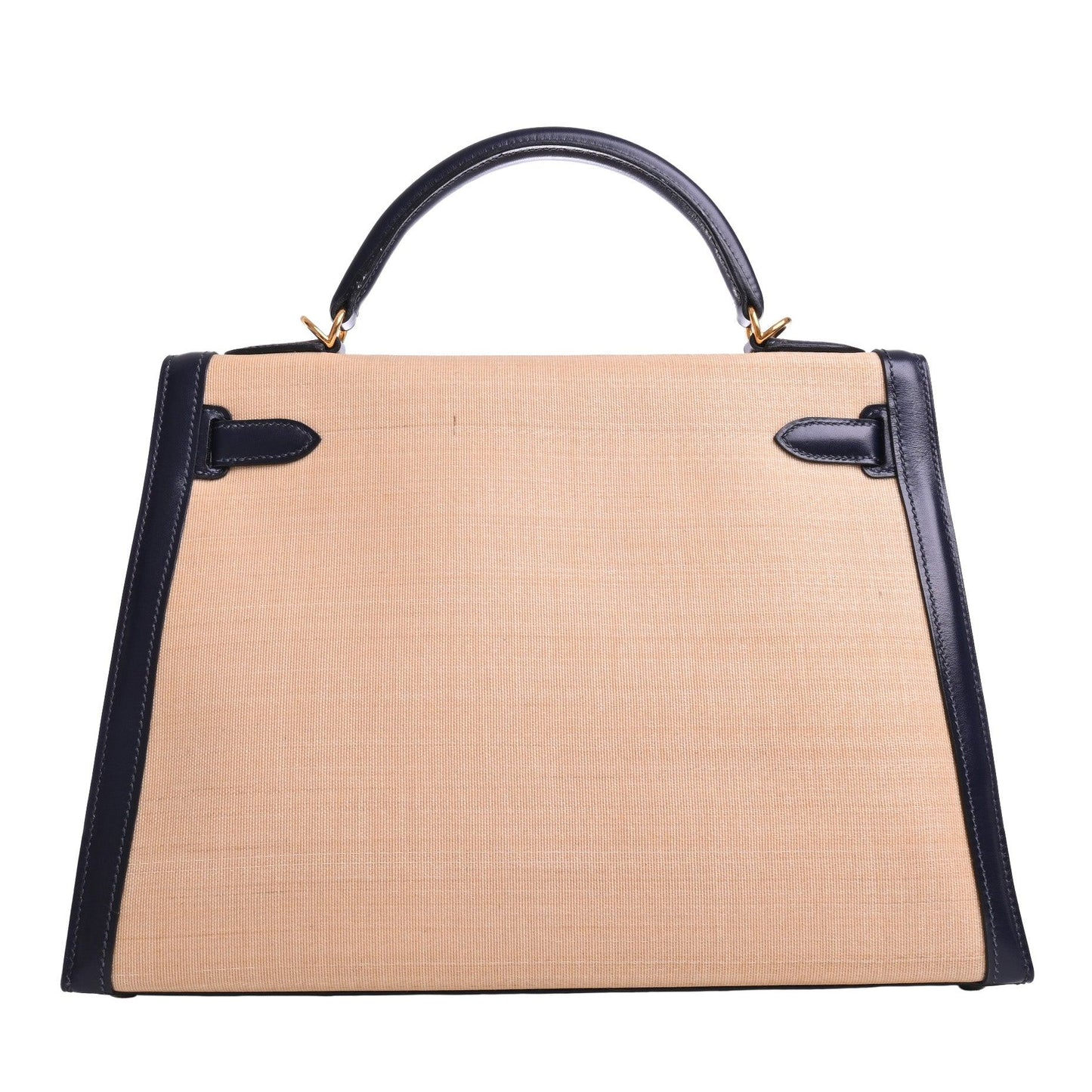 Kelly 32 Crinolan Box Calf Blue Indigo GP □J Engraved