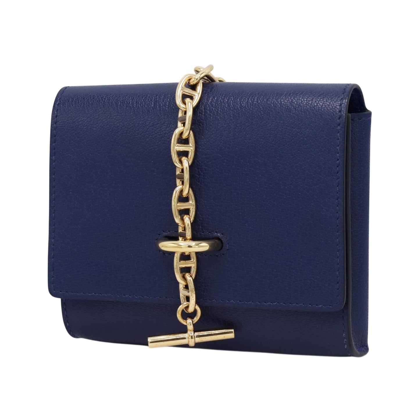 シェーヌダンクル　コンパクトウォレット　シェーブルシャムキラ　ブルーサフィール　GP　B刻印