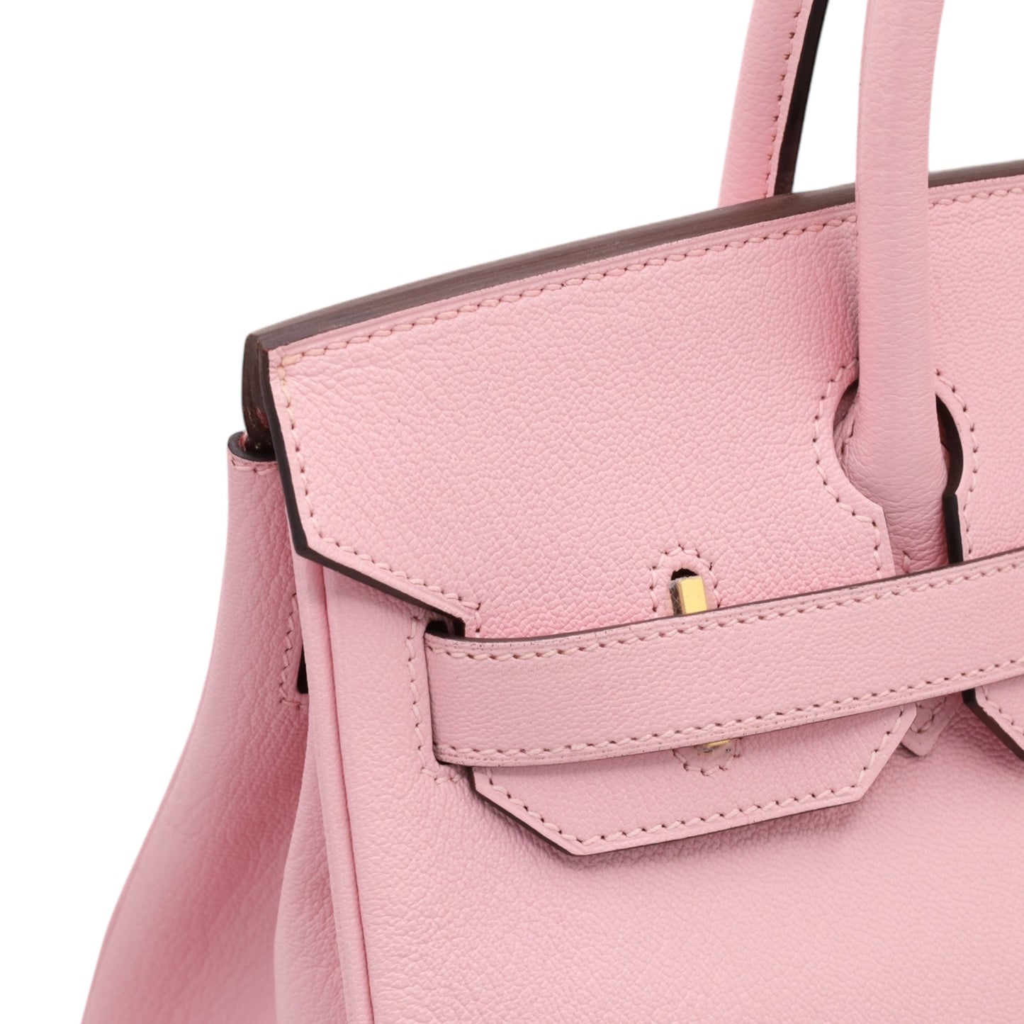 バーキン30　シェーブル　ローズサクラ　GP　X刻印