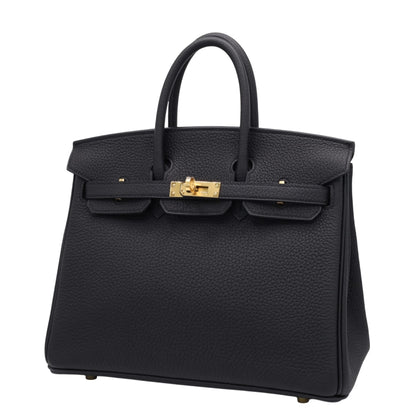 バーキン25　トゴ　ブラック　GP　K刻印