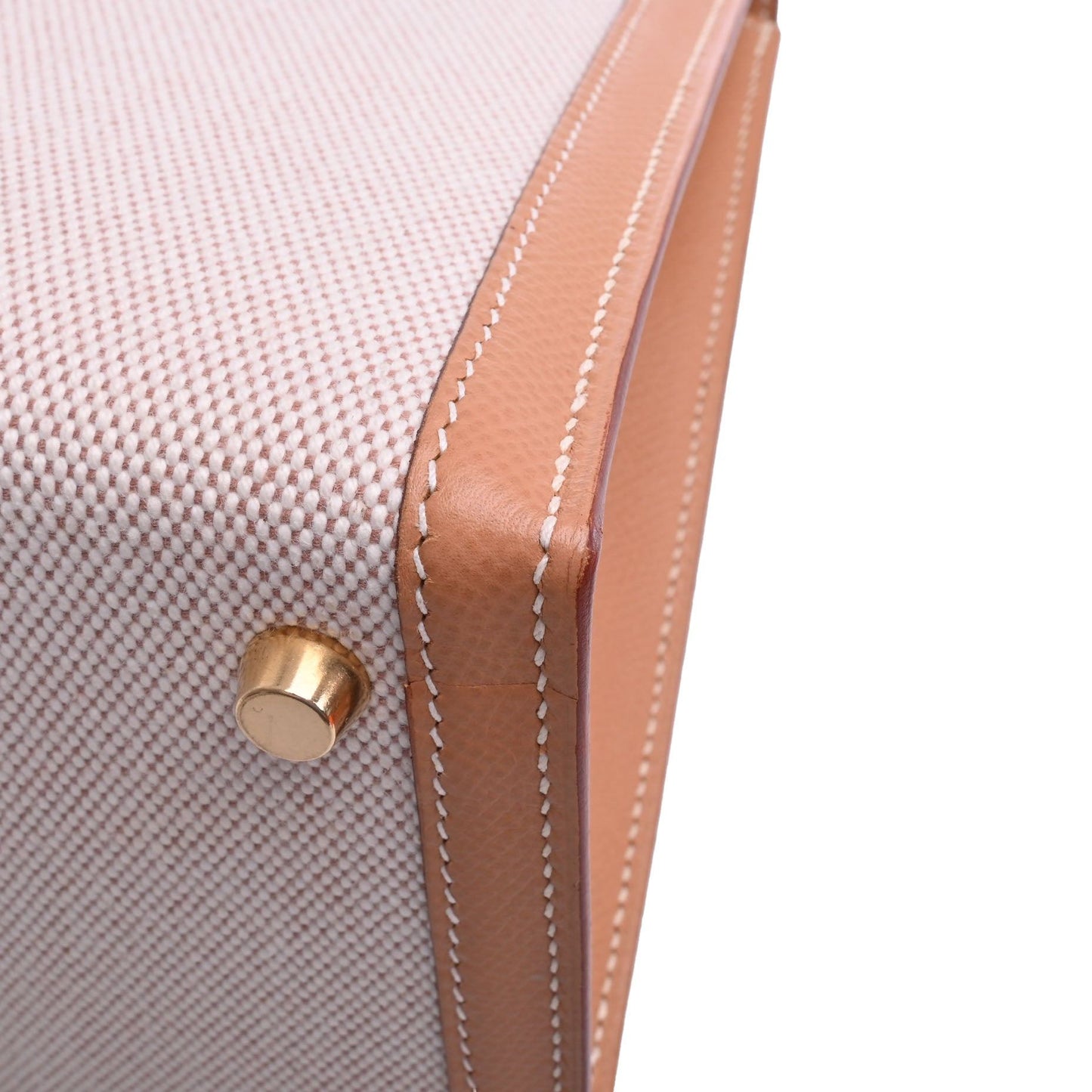 Kelly 28 Kushbell Toile Ash Gold GP □F engraved