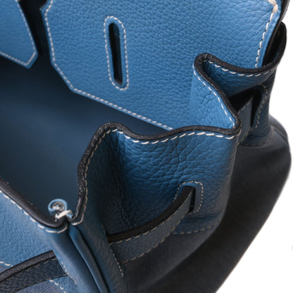 Shoulder Birkin Torillon Clemence Denim Blue Jean SS □K engraved