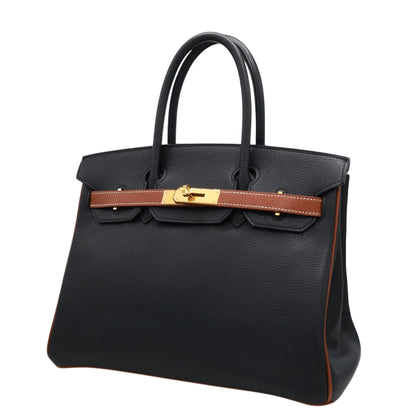 バーキン30　ヴァッシュリエージュ　ブラック　ノアゼット　GP　□K刻印