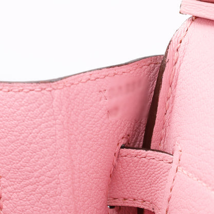 バーキン30　シェーブル　ローズサクラ　GP　X刻印