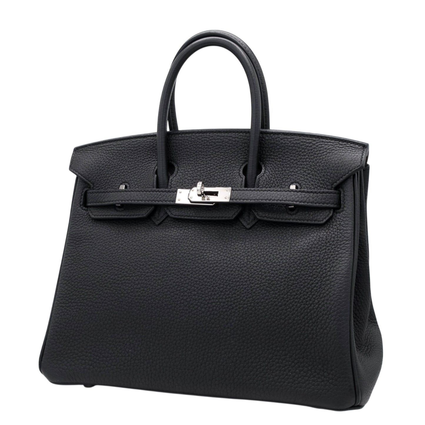 バーキン25　トゴ　ブラック　SS　X刻印