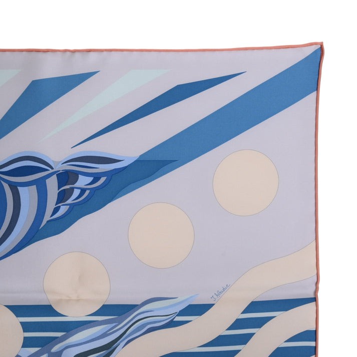 Carre 90 Julia's Dream Silk Blue