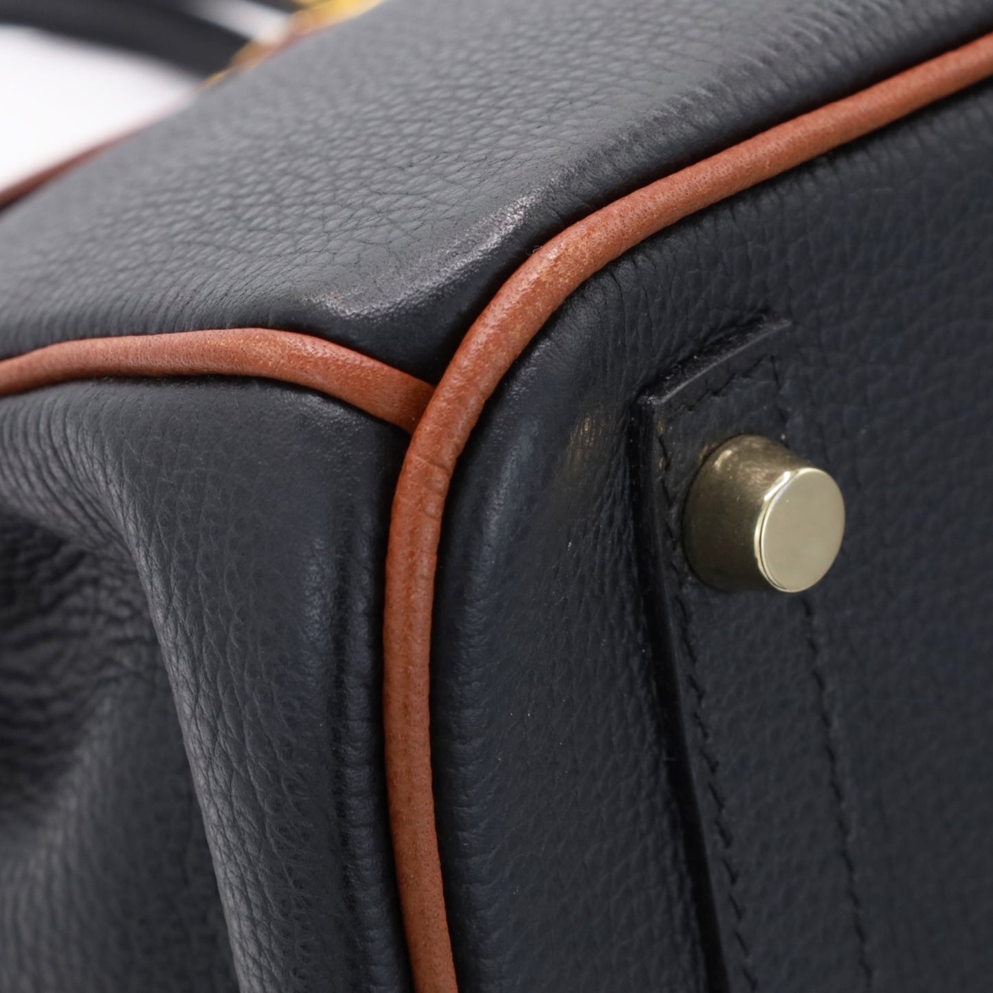 バーキン30　ヴァッシュリエージュ　ブラック　ノアゼット　GP　□K刻印