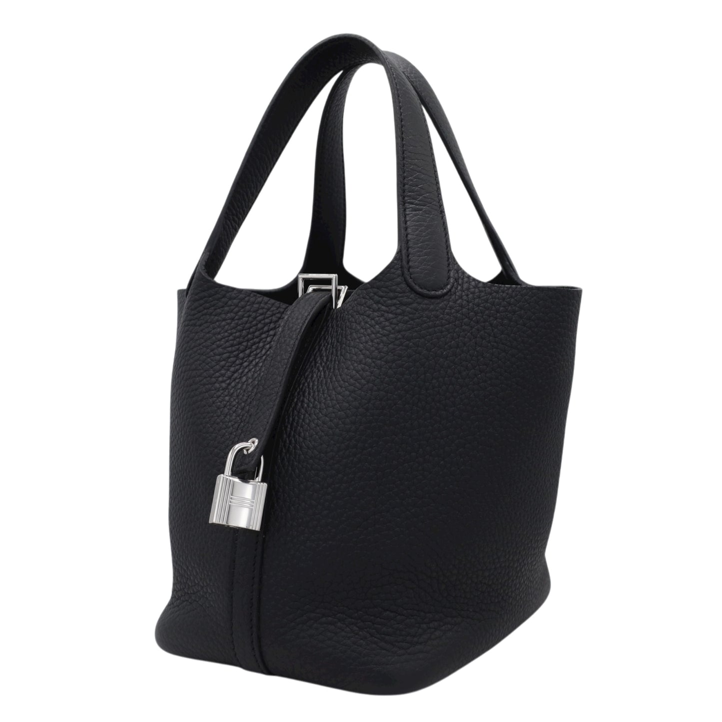 Picotan Rock PM Taurillon Clemence 黑色 SS W 雕刻