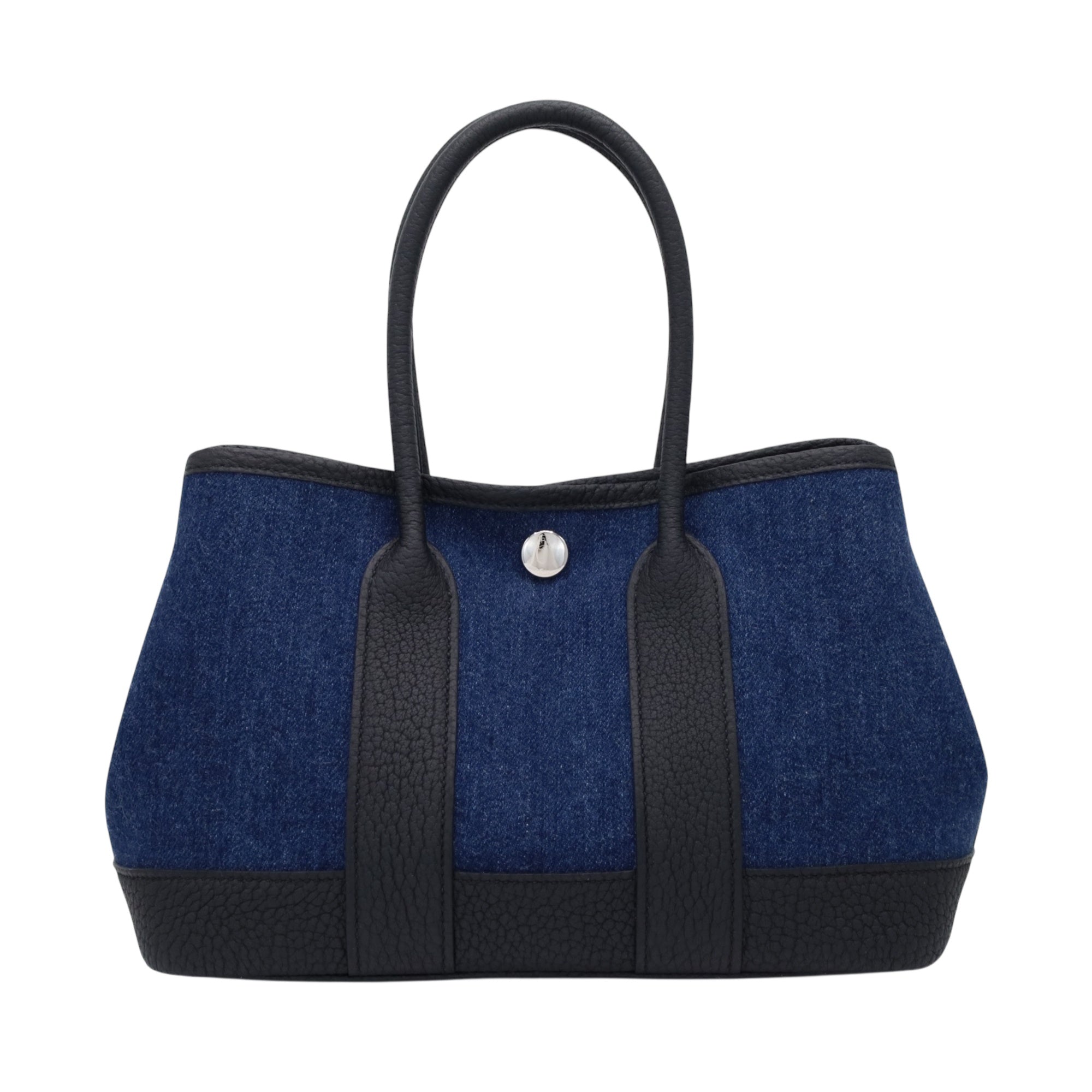 HERMES ネオガーデン23 ネゴンダ デニム ブラック SS G刻印 – LALÙE