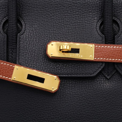 バーキン30　ヴァッシュリエージュ　ブラック　ノアゼット　GP　□K刻印