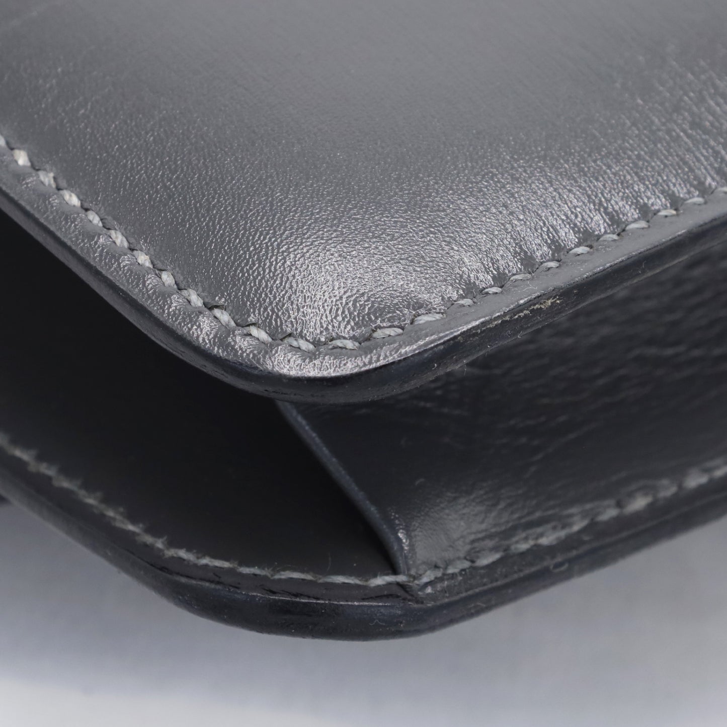 タッセル　ボックスカーフ　グレー　GP　〇O刻印