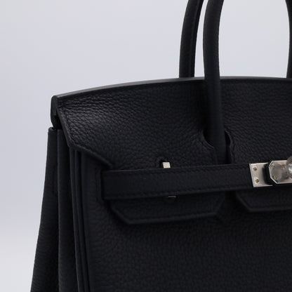Birkin 25 Togo Black SS GStamp