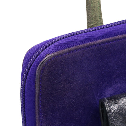 ニューアムステルダム　ドブリス　オーストリッチ　パープル　ブラック　SS　◯P刻印