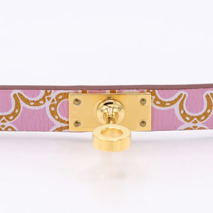 ミニケリー　レザーブレスレット　ドゥブルトゥール　ラッキーデイジー　ヴォースイフト　モーヴシルベストル　GP　B刻印　T2