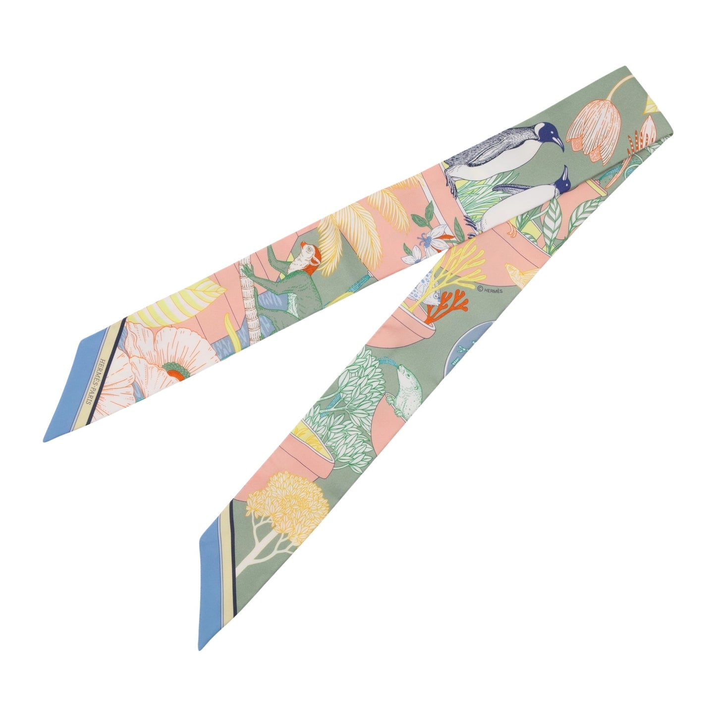 ツイリー　Precious Paradice　シルク　グリーン