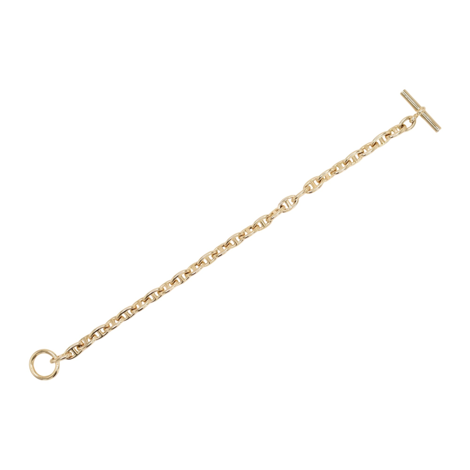 HERMES シェーヌダンクルTPM 26LINK ブレスレット YG – LALÙE