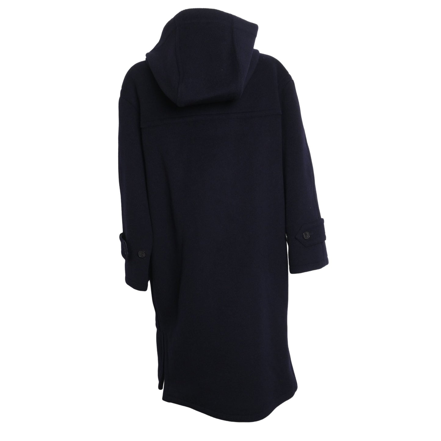 ダッフルコート　ウール　ネイビー　44