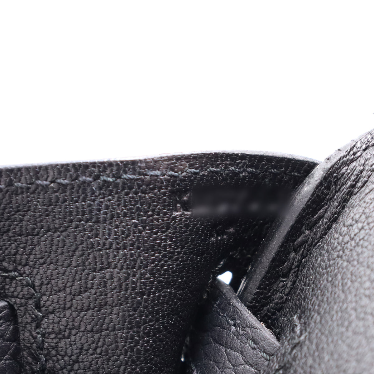 Birkin 25 Togo Black SS KStamp