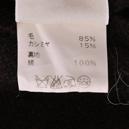 セットアップ　ウール混　ブラウン　40