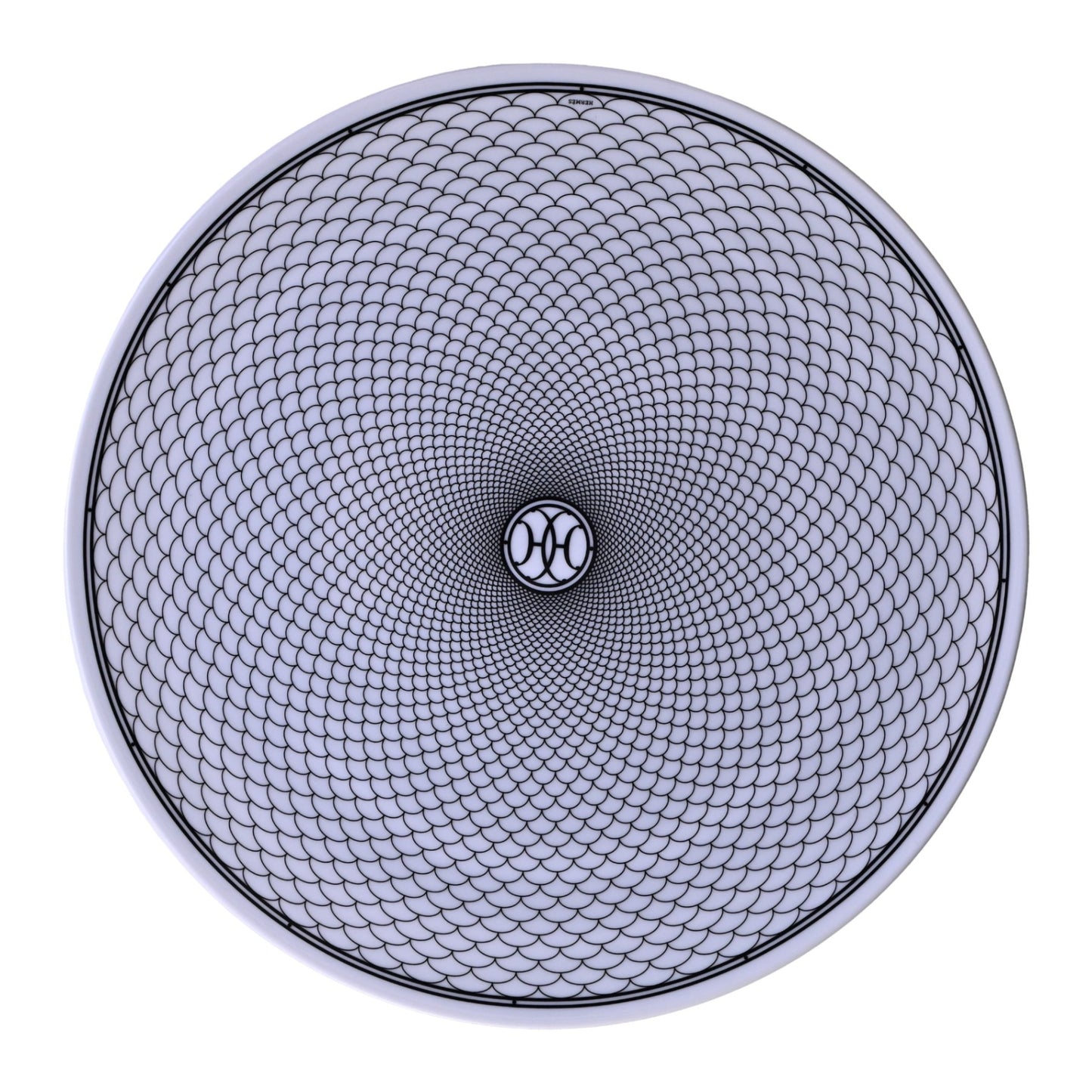 アッシュデコ　ディナープレート　ペア　ブラック