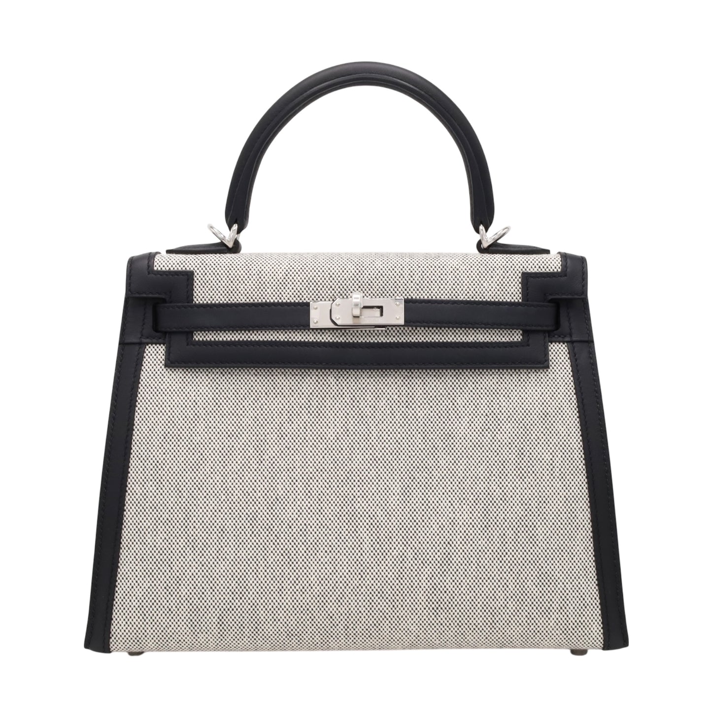 ケリー25　ヴォースイフト　トワルアッシュ　ブラック　エクリュ　SS　K刻印