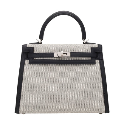 ケリー25　ヴォースイフト　トワルアッシュ　ブラック　エクリュ　SS　K刻印