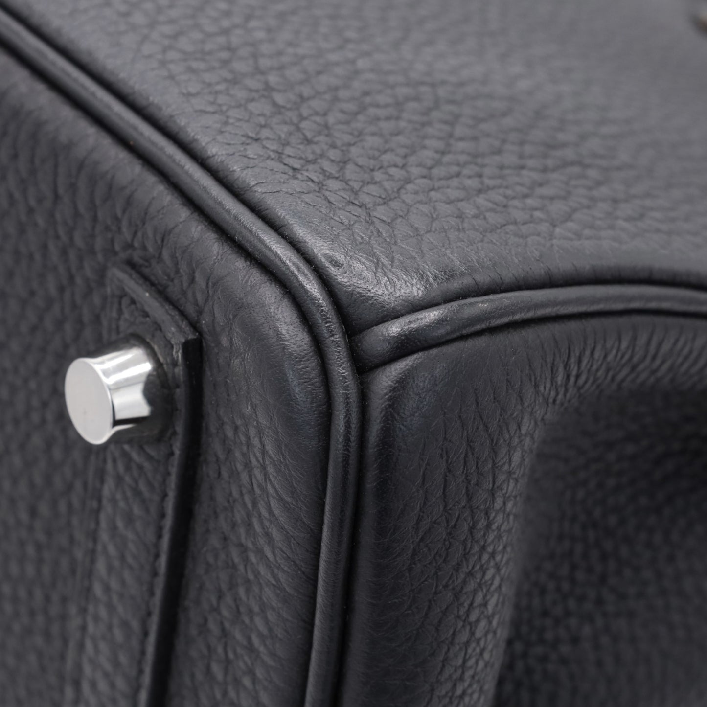 バーキン25　トゴ　ブラック　SS　X刻印