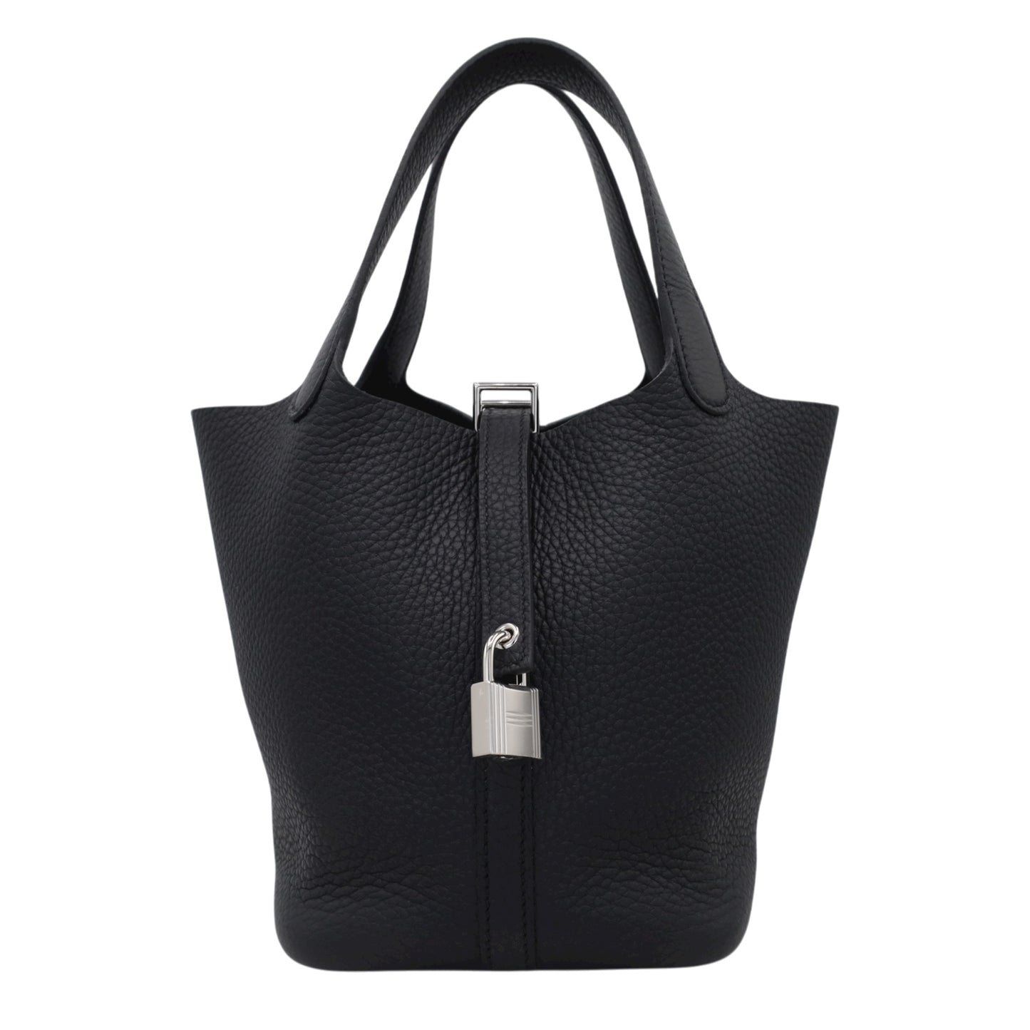 Picotan Rock PM Taurillon Clemence 黑色 SS W 雕刻