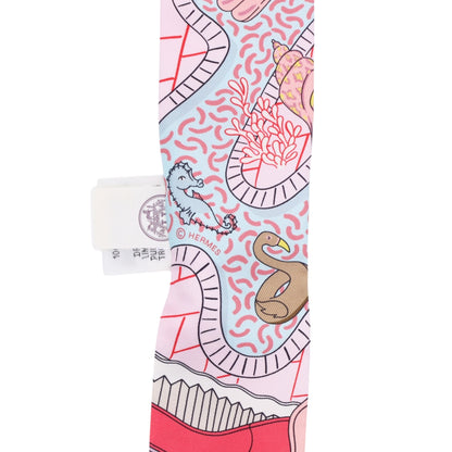 ツイリー　スプラッシュパーク　シルク　ピンク