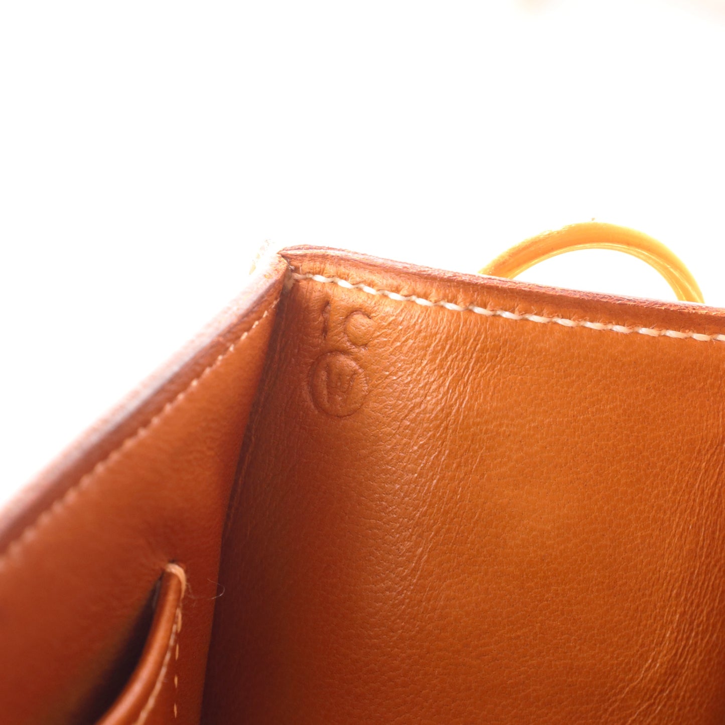 Doggy Medor Shoulder Bag Couchevel Gold GP 〇WStamp