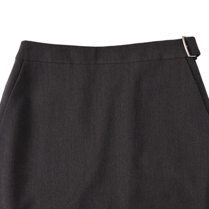 裙子羊毛灰色34