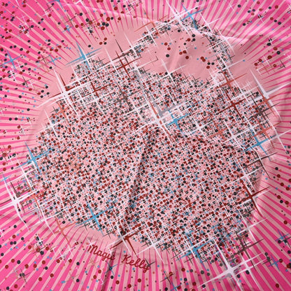 カレ90　マジックケリー　シルク　ピンク