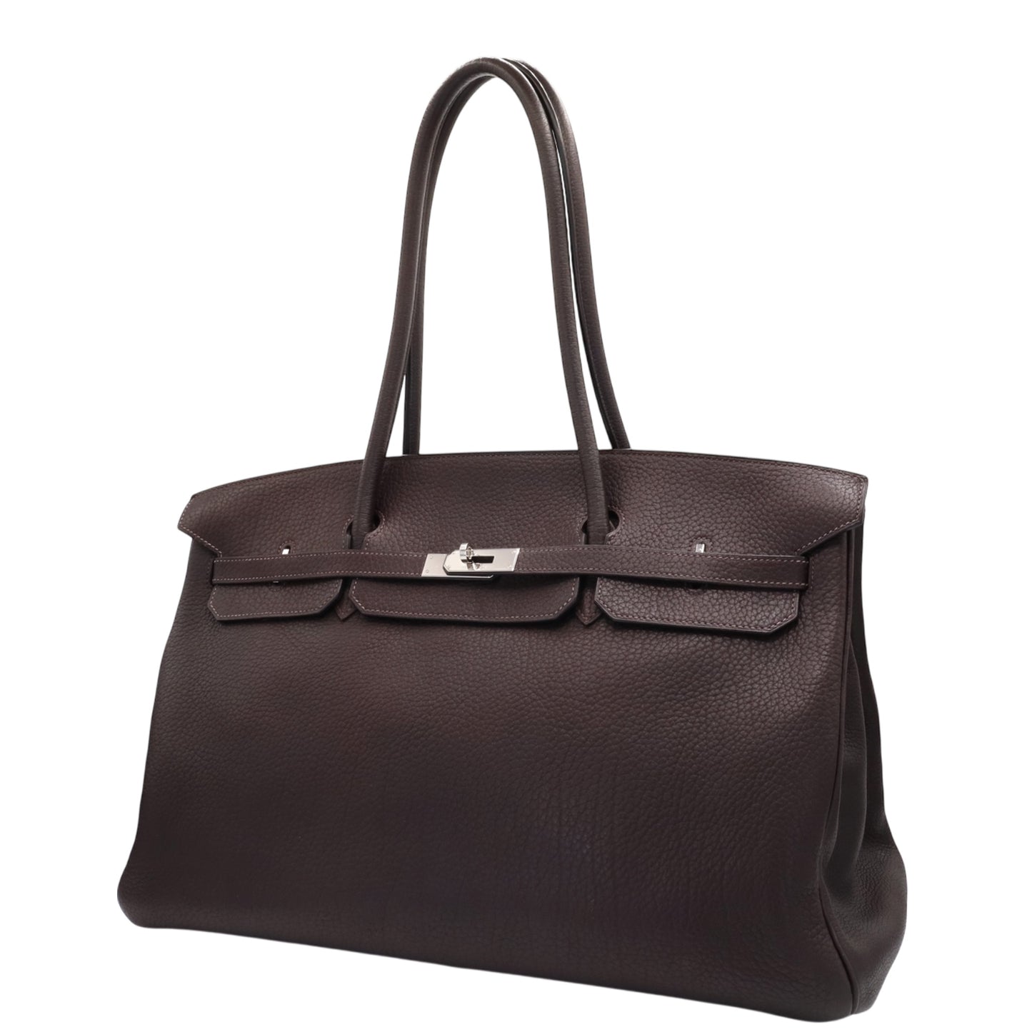 Birkin 45 Long Shoulder Togo Chocolat SS □D stamp