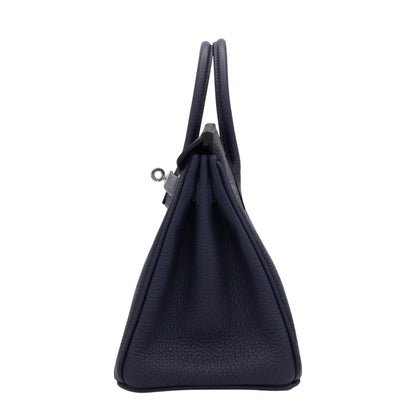 バーキン25　トゴ　ブルーニュイ　SS　K刻印