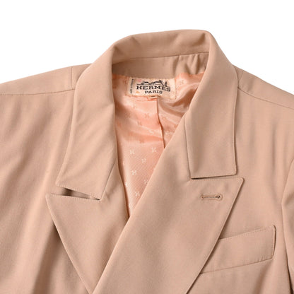 セットアップ　ウール　ベージュ　38