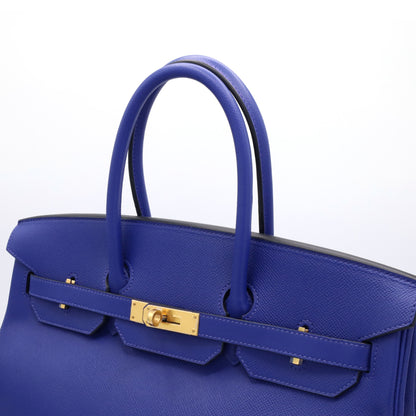Birkin 35VeauEpsomBlue Royale GP CStamp