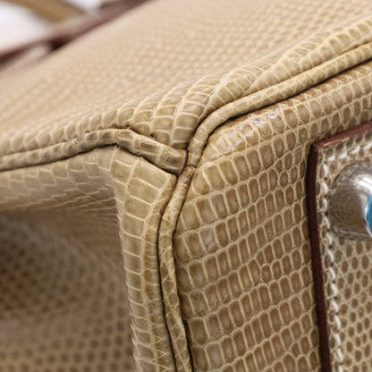 Birkin 25 Lizard Lise Fiselle SS □K engraved