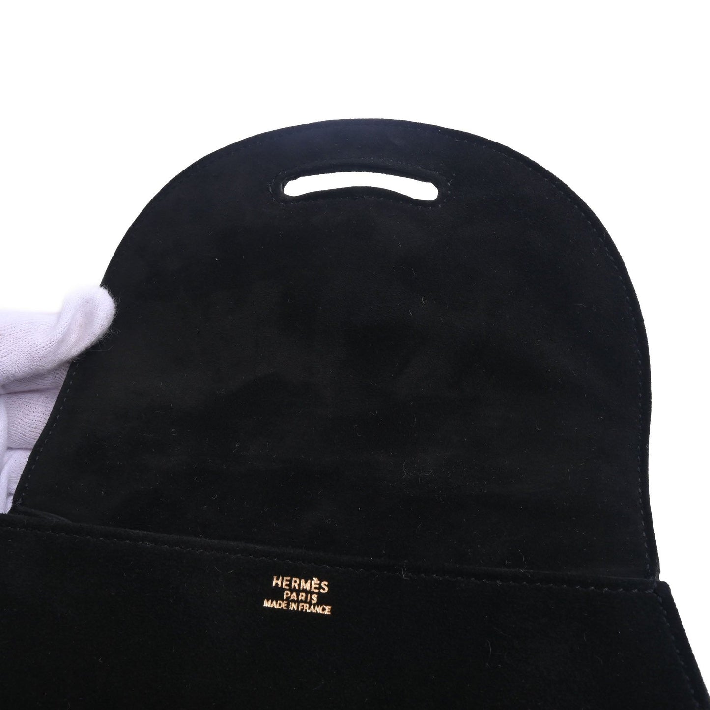 ヴィンテージハンドバック　ドブリス　ブラック　GP　□C刻印