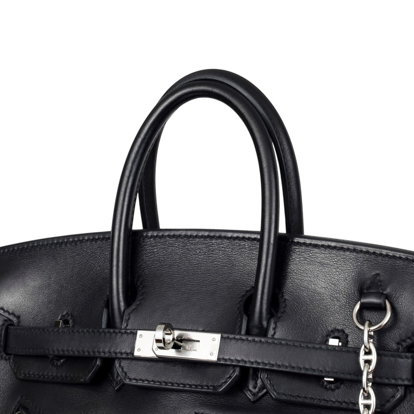 Birkin 25岩石Vovolupt黑色SS B刻有.