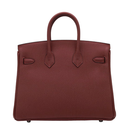 Birkin 25 多哥红灰 SS GStamp
