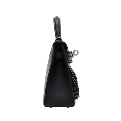 Mini Kelly 2 Panpille Box Lustre Tatterakt Sombrero Black SS G stamp