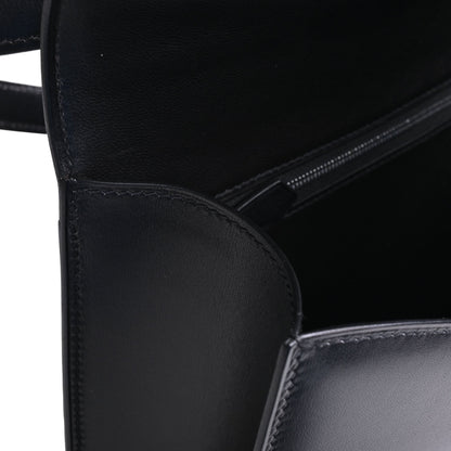 コンスタンス　ボックスカーフ　ブラック　SS　□E刻印