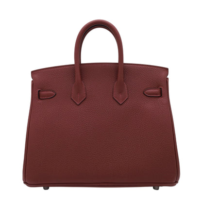 Birkin 25 多哥红灰 SS GStamp