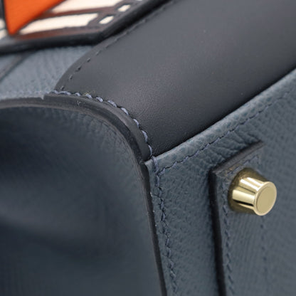 バーキン20　セリエ　フォーブル　ミッドナイト　アリゲーター　ヴォースイフト　ヴォーエプソン　グリミスティ　グリシマン　ブラック　オレンジ　シャンパンゴールド金具　K刻印