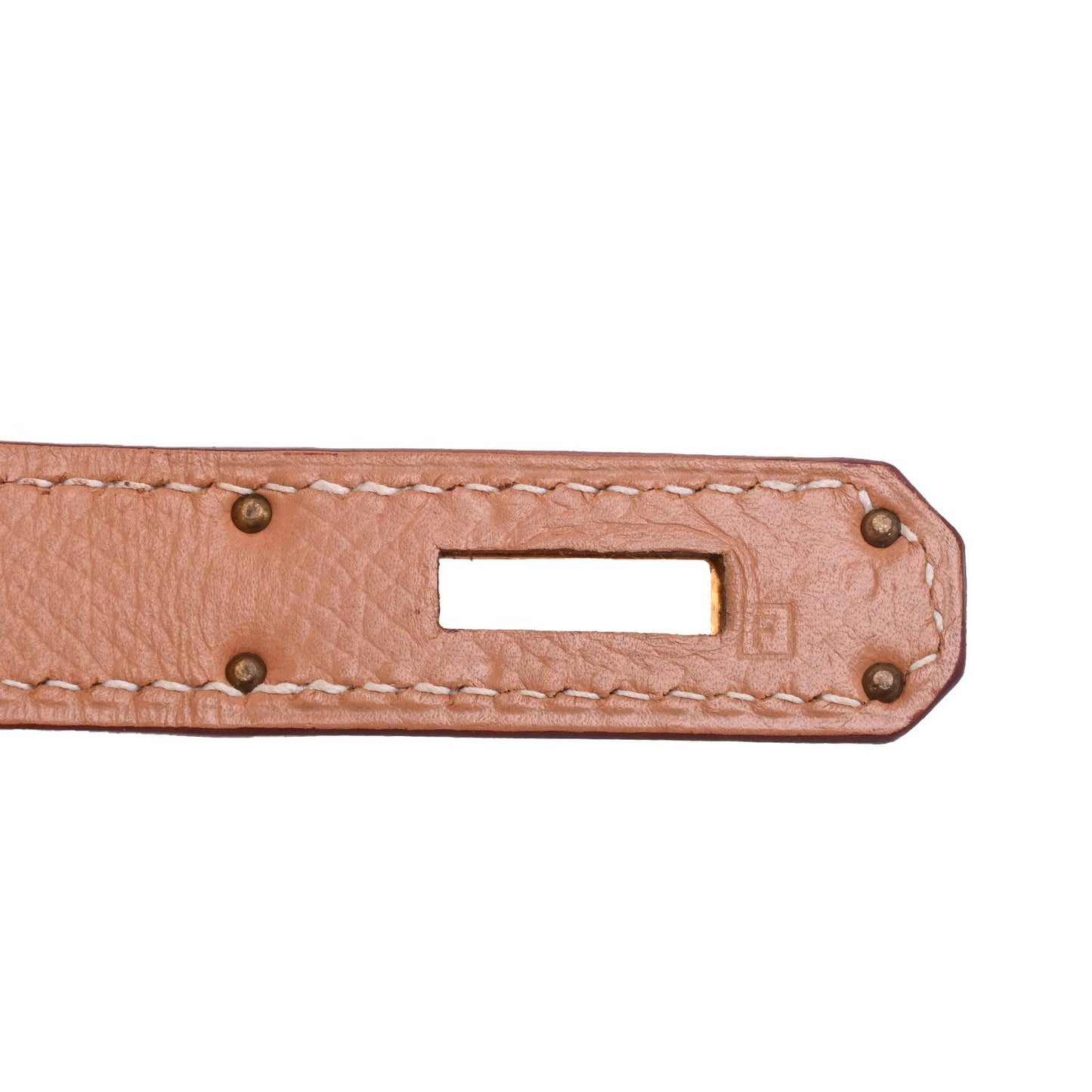 Kelly 28 Kushbell Toile Ash Gold GP □F engraved