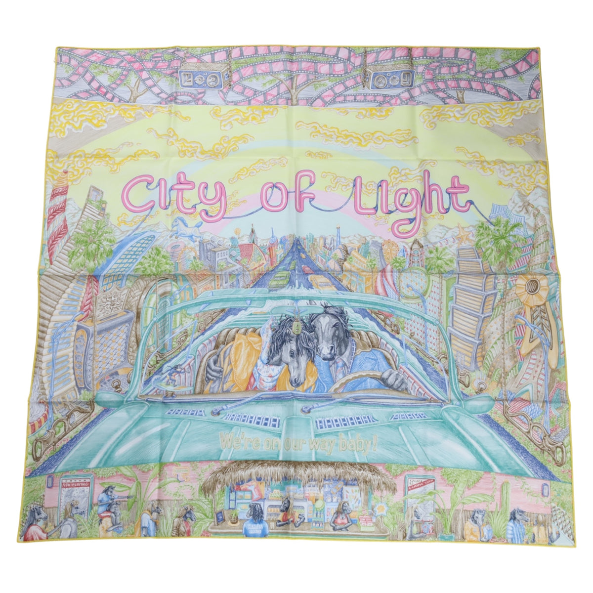 Kare90 City of Light Silk Multicolor
